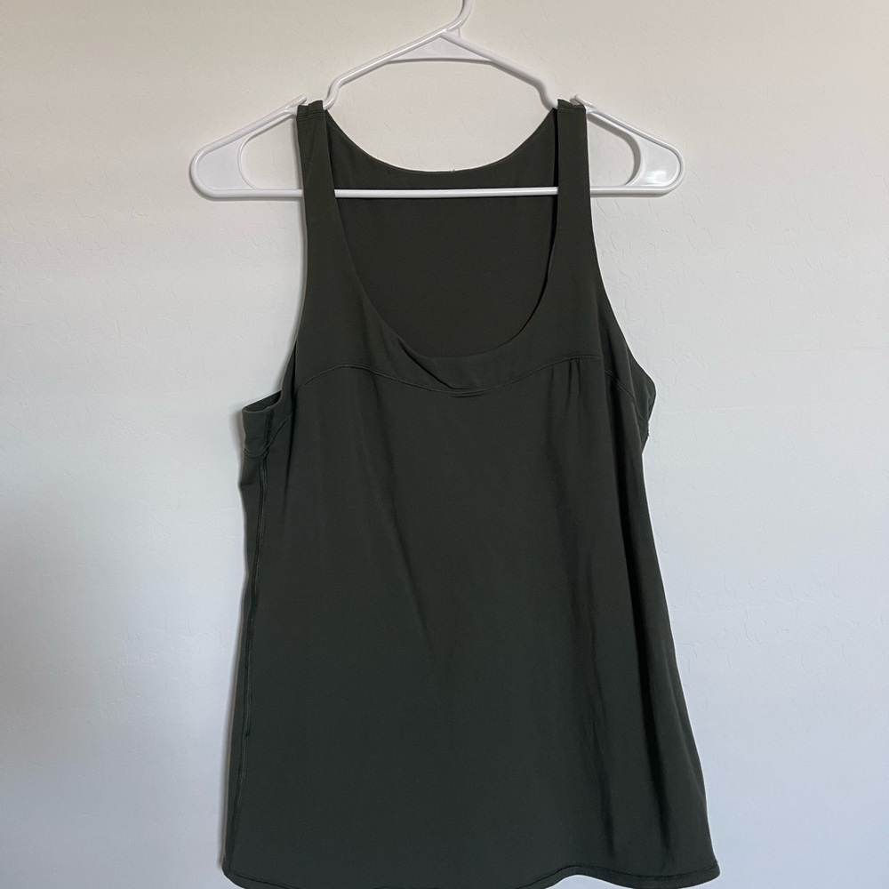 Lululemon Tank Dark Green